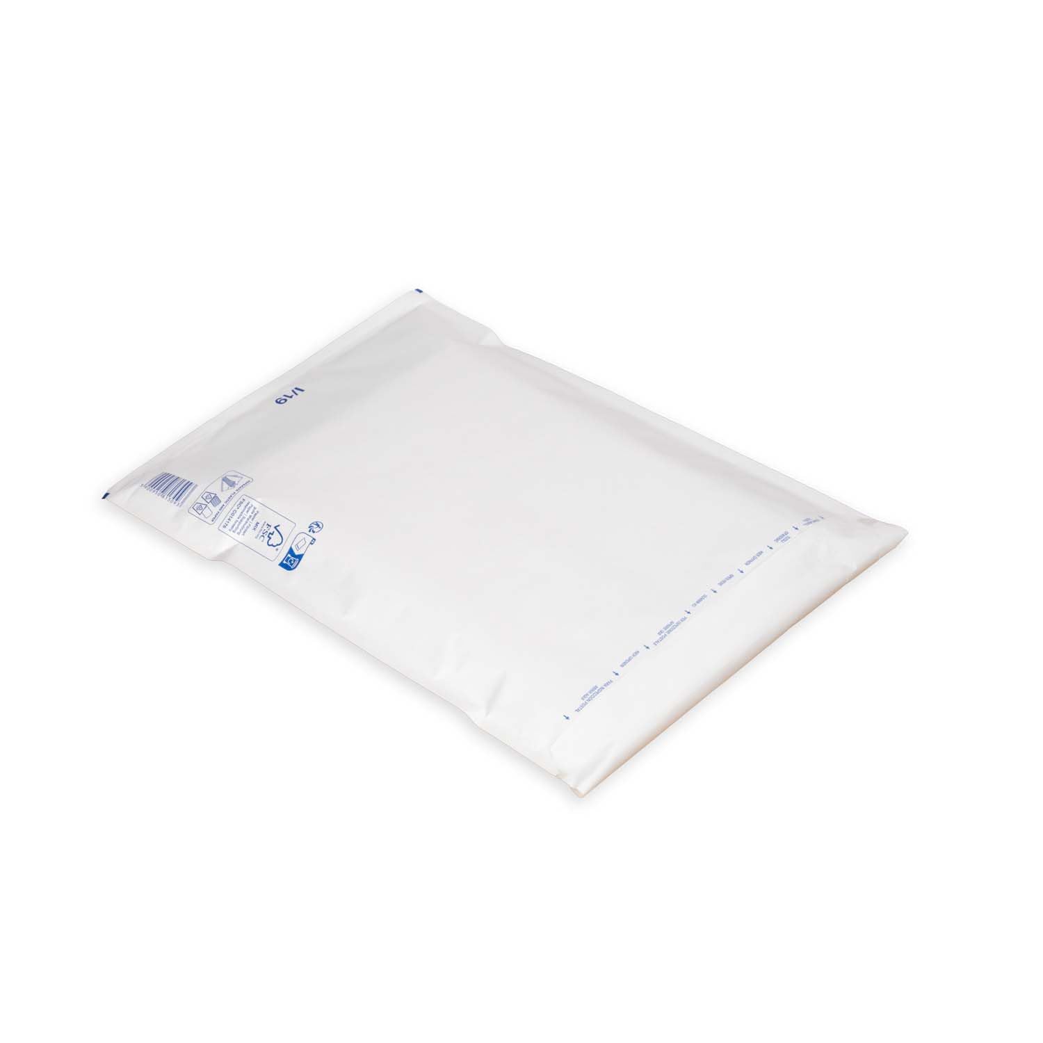 smiley pack Luftpolstertaschen Größe I9 Weiß 320 x 455 mm, gepolsterte Versandtaschen mit Selbstklebeverschluss, passend für A3 (300 Stück)