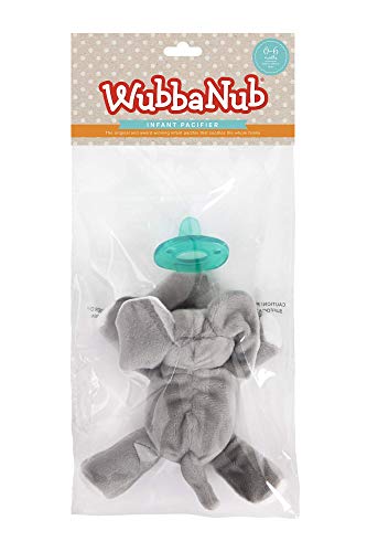 Image of WubbaNub Infant Pacifier - Elephant