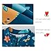 UMELOK Toddler Boy Swimsuit Baby Rash Guard Swimwear Rashguard UPF 50+ Sun Protection Bathing Suit Sunsuit Navy Blue, Marine animals-24-36M
