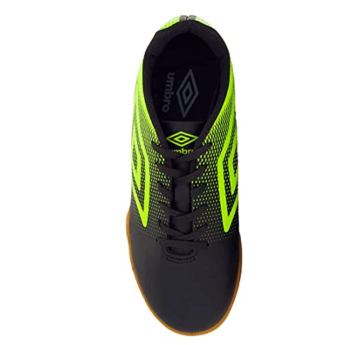 UMBRO Game Calçado de Futebol, Masculino, Preto/Limao, 42