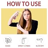 Coconut Heat Protection Spray - Thermal Protector for Hair, Travel Size, Paraben & Dye Free - Image 6