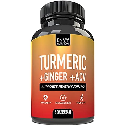 Turmeric and Ginger with Apple Cider Vinegar - 60 Capsules Cover