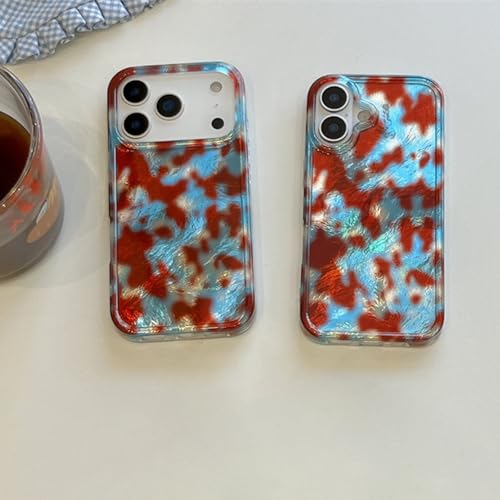 Coque compatible avec iPhone 16 pour éviter les chocs avec style léopard ambré - 4