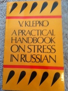 Paperback A practical handbook on stress in Russian Book