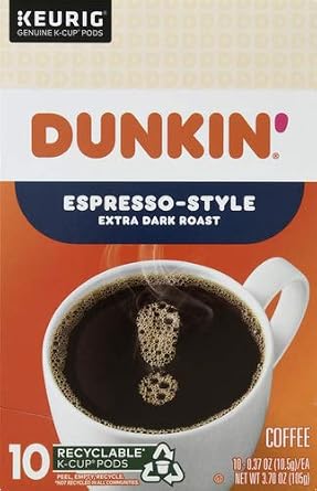 Dunkin' Donuts Donuts Espresso Style 