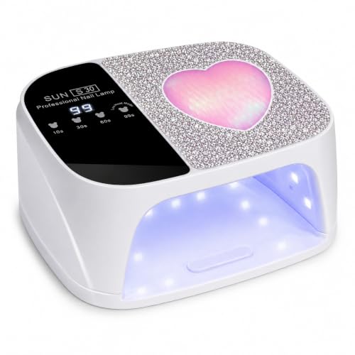 Major Dijit UV LED Lampe für Gelnägel 72W, Nageltrockner, 4 Timer