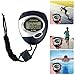 ZYOUQI Professional Athletic Stopwatches Featuring Shockproof Construction and LCD Display High Accuracy
