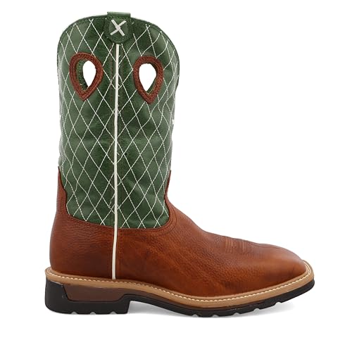 Image of Twisted X Men's 6 inch Work Oblique Toe Boot with CellSole comfort footbed