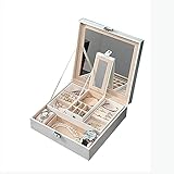 Größe geschlossen: Länge x Breite x Höhe; 25,3 cm x 25,3 cm x 8,5 cm. Diese PU-Leder-Aufbewahrungsbox ist leicht zu reinigen und kann mit einem weichen und trockenen Tuch abgewischt werden. Das Design ist nicht nur sehr gut zu schützen sondern auch eine sehr gute dekorative Rolle. Hochwertiges Produkt