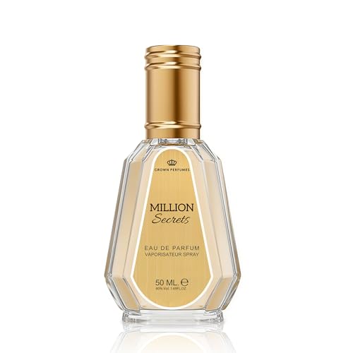 Image of Million Secrets Men's Cologne Eau de Parfum 1.7 Fl. Oz (50ml), Fresh Natural Spicy Woody Notes, Modern Masculine Fragrance
