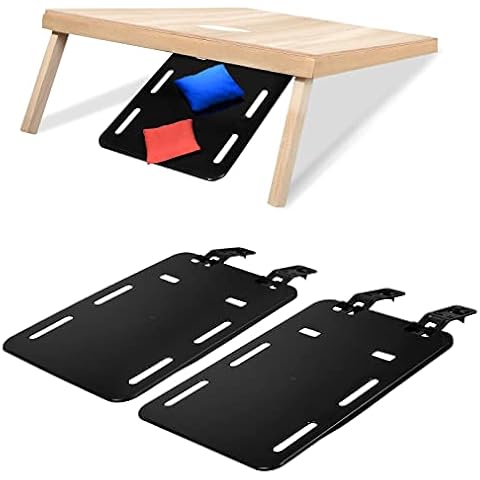 Teamaze Cornhole Bean Bags Return Ramp, 2 PCS Guide The Sandbags Fall Into 1 Place for Corn Hole Beans Bags Game Indoor and Outdoor Toss Games Cover