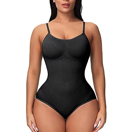 FFWTPY Body Moldeador Mujer Faja Shapewear Reductoras Body Shaper Control de Abdomen Corset Adelgazante Lencería Body Shaper Sin Costuras Bodysuit lnvisible