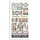 Stamperia - Paper Cut Outs for Scrapbooking, Albums, Card Making, Bullet Journalling and More, Acid Free, Double Sided, 4 Sheets, Perfect for Hobbies, Crafts, and Gifting (Venice, City of Art)
