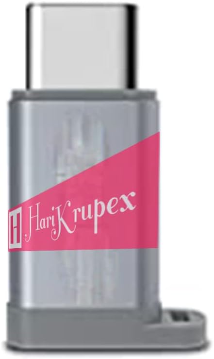HARIKRUPEX OTG Type C, USB to Type C, Type C to USB Connector Compatible with All Type C Devices