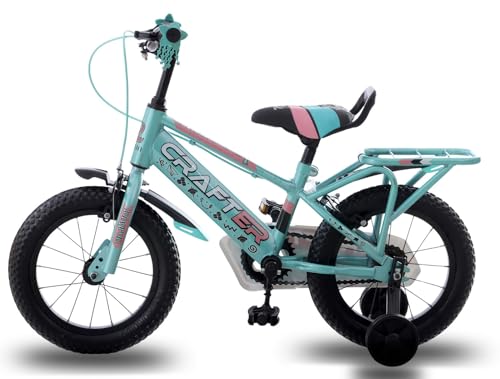 Image of longrun 14T Cycle for Kids 2-5 Years Boys and Girls | Bicycle for Kid with Training Wheels | Kids Cycle for 2 to 5 Years with Adjustable Seat | Easy 4-Step Setup | 95% Fitted | 14 Inch Kid Cycle