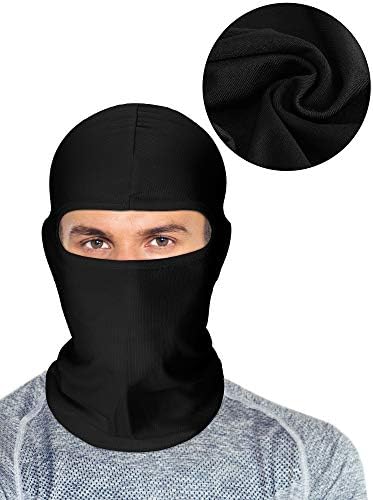 Miniatura 4 de Syhood 6 Pcs Face Balaclava Cover Winter Windproof Mask Full Face Cover Polyester Ice Silk UV Protection for Outdoor Sports