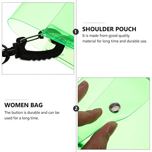 Amosfun Clear Telefoon Crossbody Bag Verstelbare Strap Mobiele Telefoon Portemonnee Handtas Pouch Mini Schoudertas Clear… - Image 6