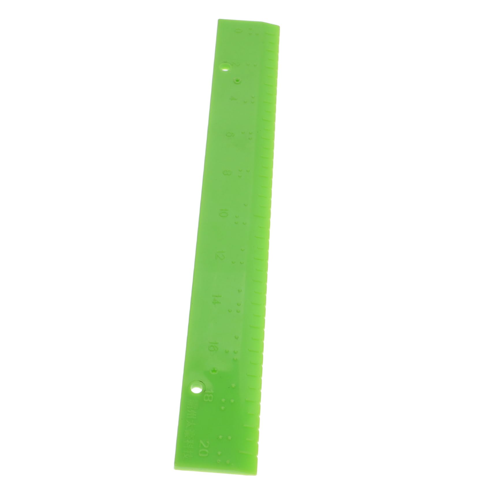 WHAMVOX Blind Ruler Measuring Tool Blind Learning Aid Tactile Measuring Tape Accessory
