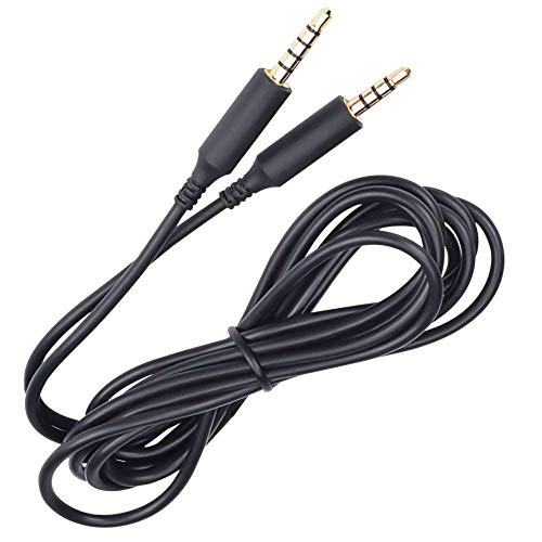 ienza Replacement AstroA10 A10 and A40 Compatible with Xbox One, PS4 and Smartphone Audio Cable Cord Lead (No Mute and Volume Controls)