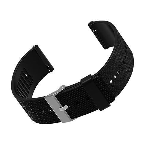 Correa de silicona de repuesto compatible con reloj para hombre resistente 7