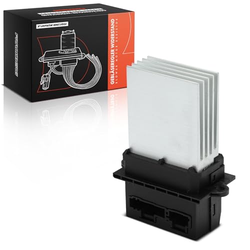 Frankberg Resistencia del ventilador del Motor 6-Polos+2 Polos Compatible con 406 8B 1.6L-3.0L 1999-2004 406 Break 8E/F 1.8L-3.0L 1999-2004 Master II Bus JD 1.9L-2.5L 2000-2003 Replace# 6441L1