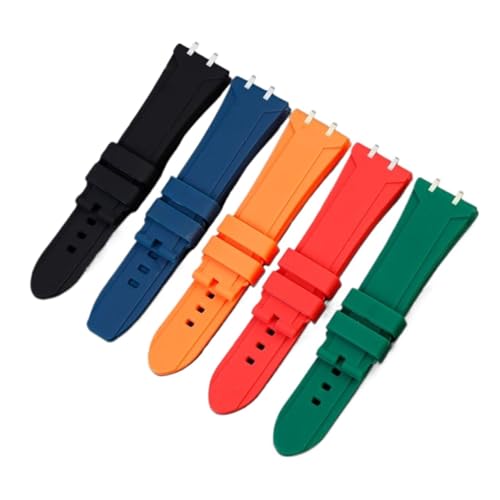 Bracelet M28603 de 41 mm en caoutchouc premium mat