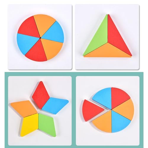 Puzzle formes de qualité supérieure pour activités géométriques d'éveil - 6