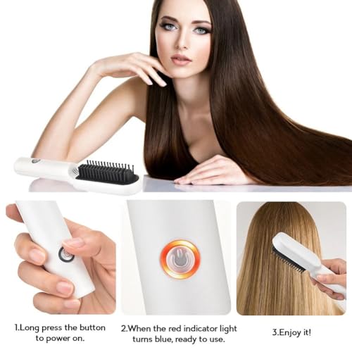 Plancha de Pelo Inalámbrica Profesional USB miniatura 5