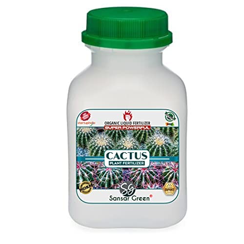 Sansar Green® Cactus Plant Liquid Fertilizer, Premium Essential Super Powerful Fertilizer for the Best Growth of Cactus Plants (100 ml) (B09H5FNLVJ) Amazon Price History, Amazon Price Tracker