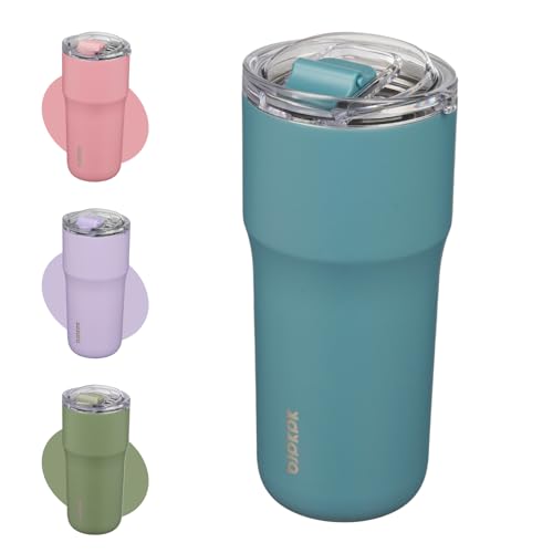BJPKPK Insulated Tumbler with Lid,24oz Stainless Steel Tumbler,Double Wall Travel