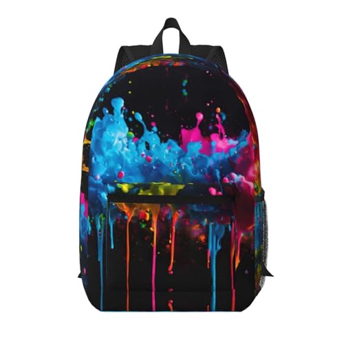 Sac à dos léger EdWal noir avec poche pratique pour organiser facilement vos affaires