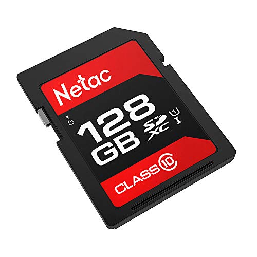 Cartão Memória 128GB SDXC 100MB/s Netac 3un