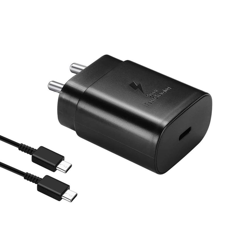 25w Type-C Travel Adaptor for Xiaomi Mi5 Plus, Xiaomi Poco F2 Pro, Xiaomi Poco M2 Pro, Xiaomi Poco M3, Xiaomi Poco X2, Xiaomi Poco X3 Charger Ultra Fast Quick adptive (TP1-CH -Black)