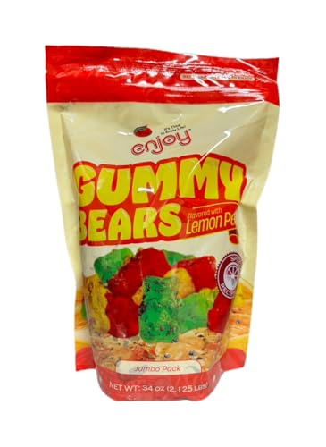 Gomitas sabor a cáscara de limón 42 oz miniatura 1