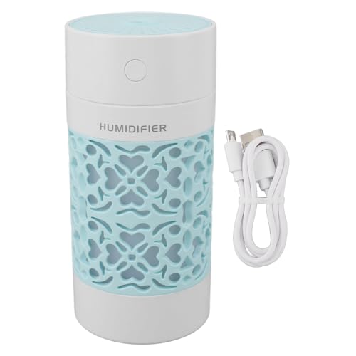 Humidificador pequeño USB para auto de 250 ml con luz LED miniatura 3