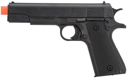 BestSeller989 UKARMS M1911 Spring Airsoft Hand Gun Pistol 6mm BBS BB Black