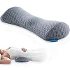 NOFFA Lumbale ondersteuning kussen voor bed, memory foam onderrug ondersteuning kussen voor slapen, kantoor stoel…