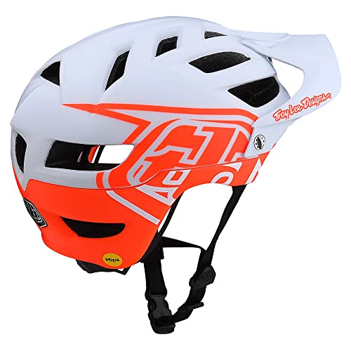 Troy Lee Designs A1 Classic Half Shell Mountain Bike Helmet W/Mips -Ventilated Lightweight Eps Enduro Gravel Mtb Trail Bicycle Cycling Accessories - Youth Boys Girls Kids - (Rocket Red, One Size) #TOP1