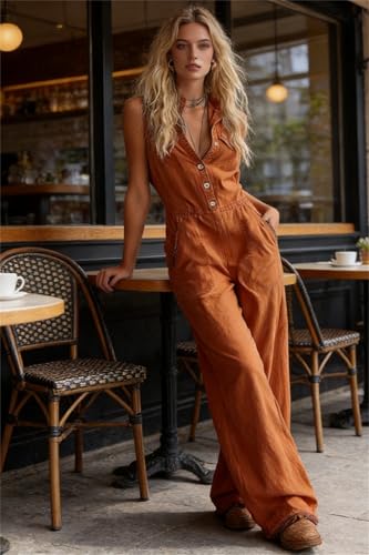 Overol casual con bolsillos que soluciona la falta de ropa cómoda diaria 7