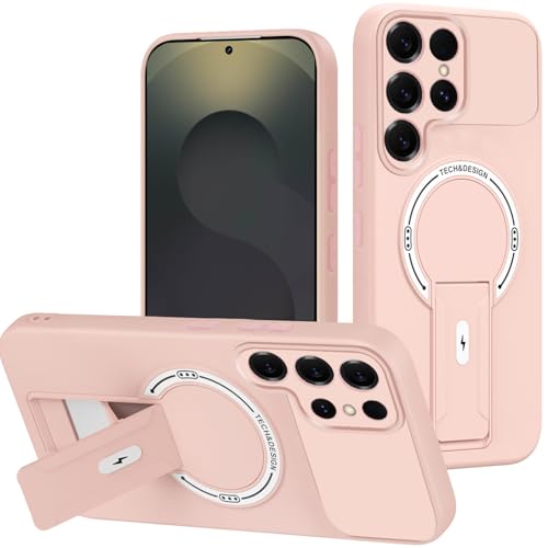 Étui de protection fin Samsung S26 Plus : finition givrée et support magnétique