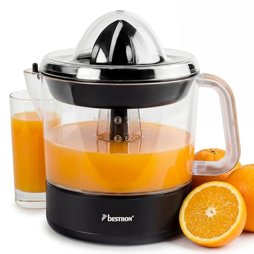 Bestron Presse-oranges et agrumes électrique, Inclut 2...