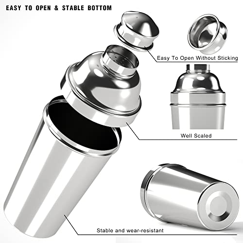 Eyes.Sys 151804 Cocktail Shaker 60 Oz Stainless Steel Professional Martini Shaker Large Drink Shaker thumb #4