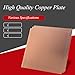 RhLLvJ 4 Pure Copper Sheets, 1Mm Thickness, Craft, Jewellery, Maintenance, Electrical, Industrial Copper Sheets, (Size : 1 * 50 * 200mm 4)