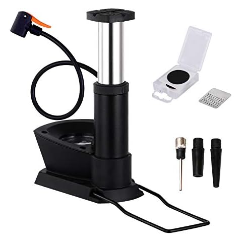 EKKONG Luftpumpen, Standpumpe mit Manometer Cover