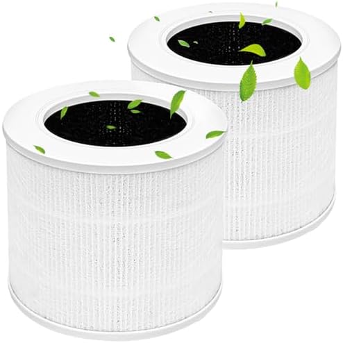 Netezza 2-Pack HEPA Replacement Filter - Compatible With Govee H7126 Mini Air Purifier