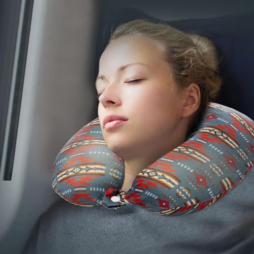 Almohada cervical de algodón ajustable gris miniatura 7