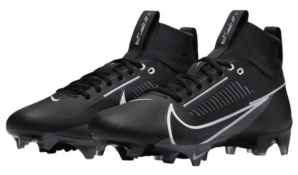 Nike Vapor Edge Pro 360 2 Men's Football Cleats Black/White-Iron Grey DA5456-010 (us_Footwear_Size_System, Adult, Men, Numeric, Medium, Numeric_16)3