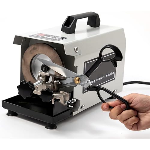 Heavy-Duty Universal Scissors Sharpening Machine Multi-Function Knife Sharpener 2800rpm Speed Unlimited Grinding Length for Professional Use