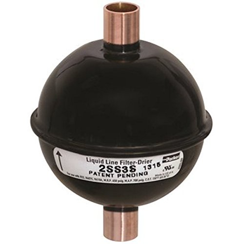 SAHARA SERIES AIR CONDITIONING LIQUID LINE DRIER, 3/8 IN. ODF, 4 CUBIC