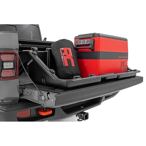 Rough Country 48\" Slide-Out Truck Bed Cargo Box - Heavy-Duty, Weather-Resistant Truck Organizer for Compact Beds, Easy Tailgate Access - Thumbnail 5